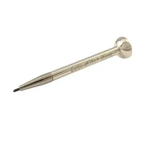 Sterling Silver Hallmarked Golf Tee Pencil Personalised Engraved