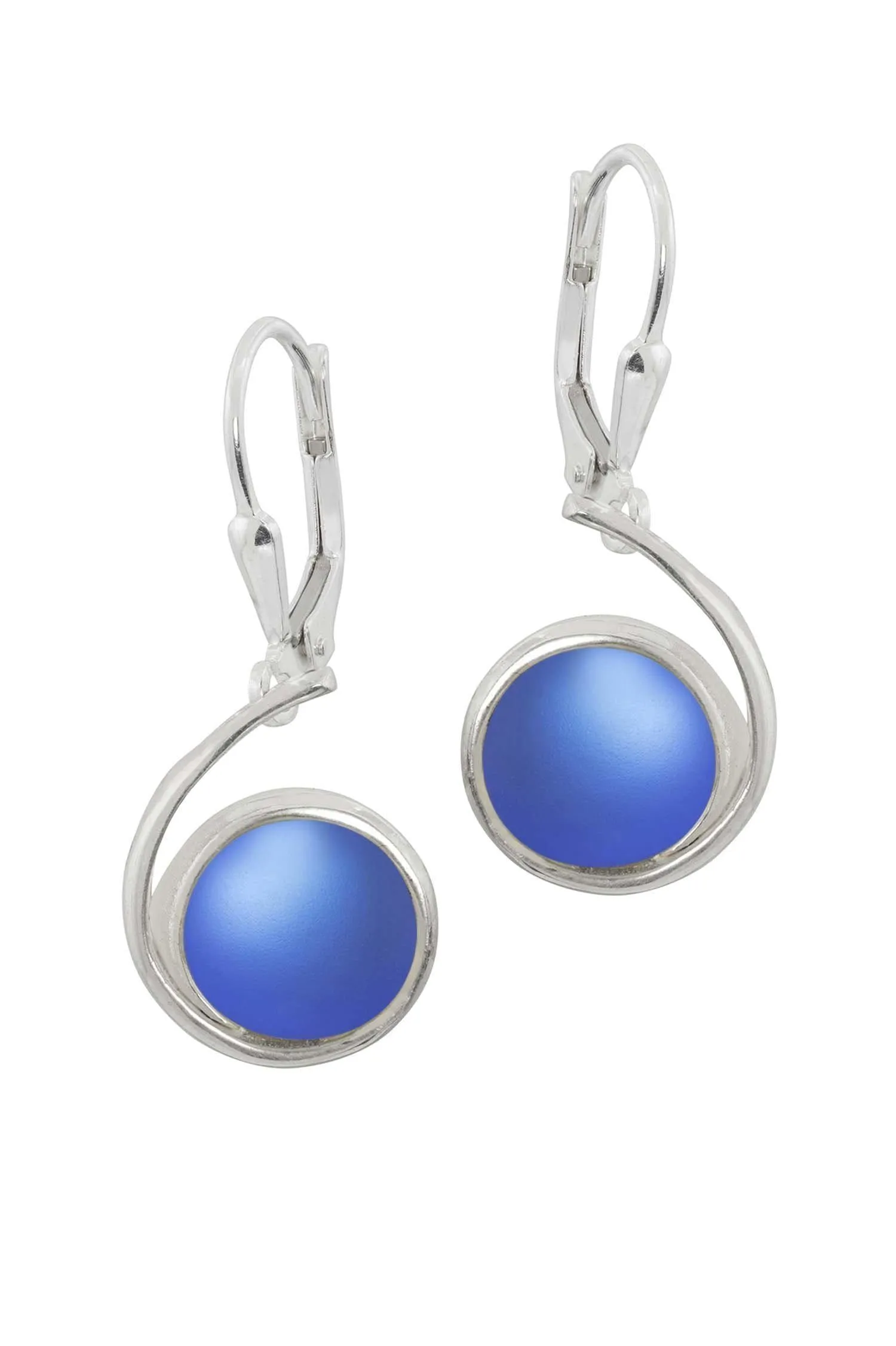 Sterling Silver Wave Earrings