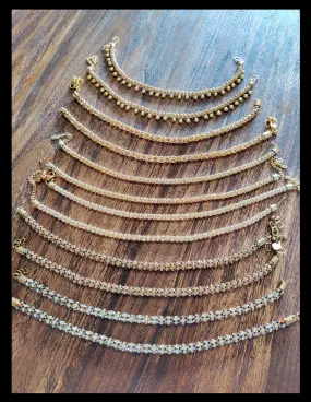 Stone Western Anklets