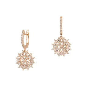 The Drop Vintage Diamond Cluster Earrings- Black Friday Flash Sale: $500 OFF!