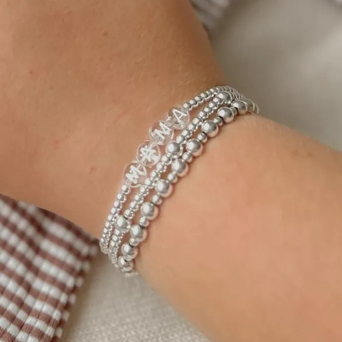 The Natalie stack (three bracelets)