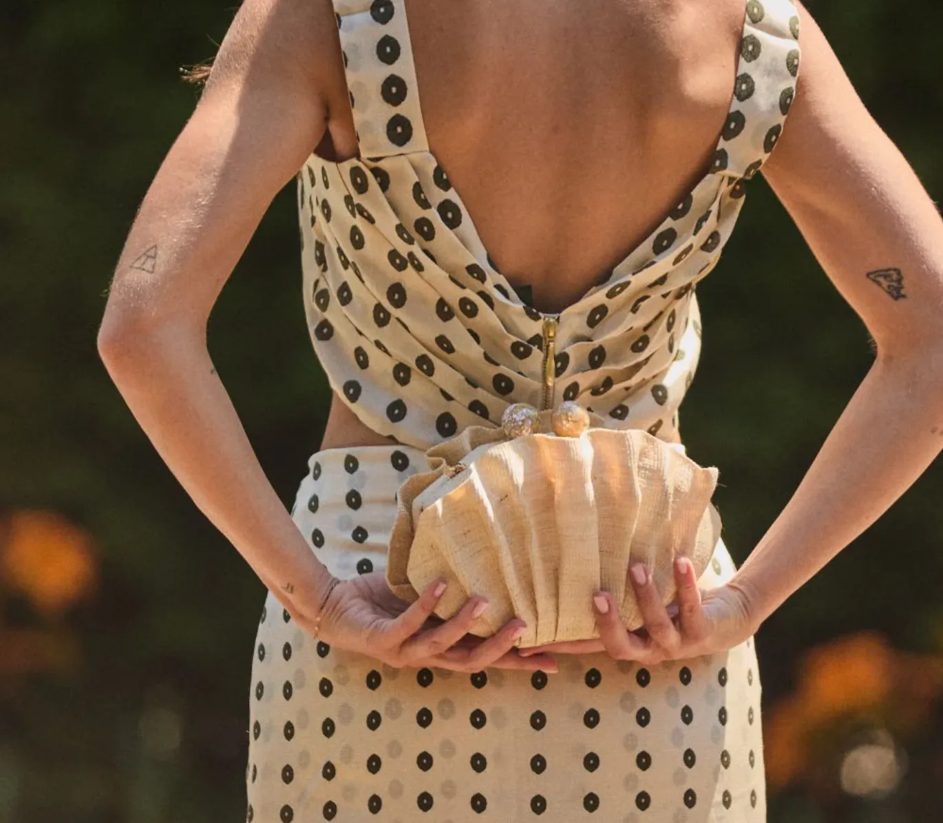 The Origami Scallop Bag