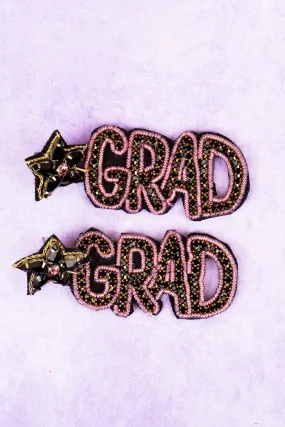 Viola Grad Seed Bead Earrings