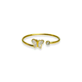 Zaivraat Golden - Tone Cuff  Bracelet  - 12