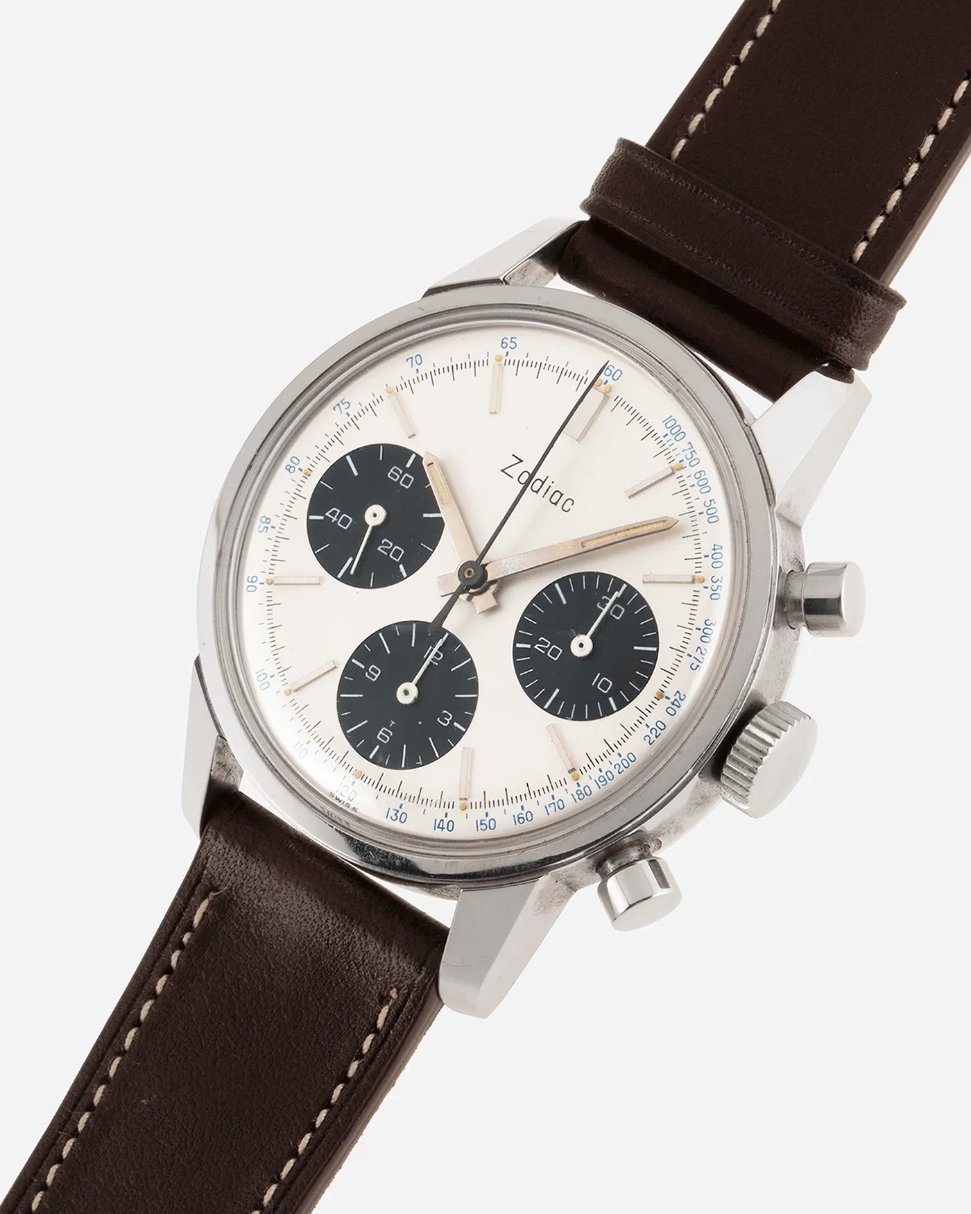 Zodiac Panda Chronograph Valjoux 72