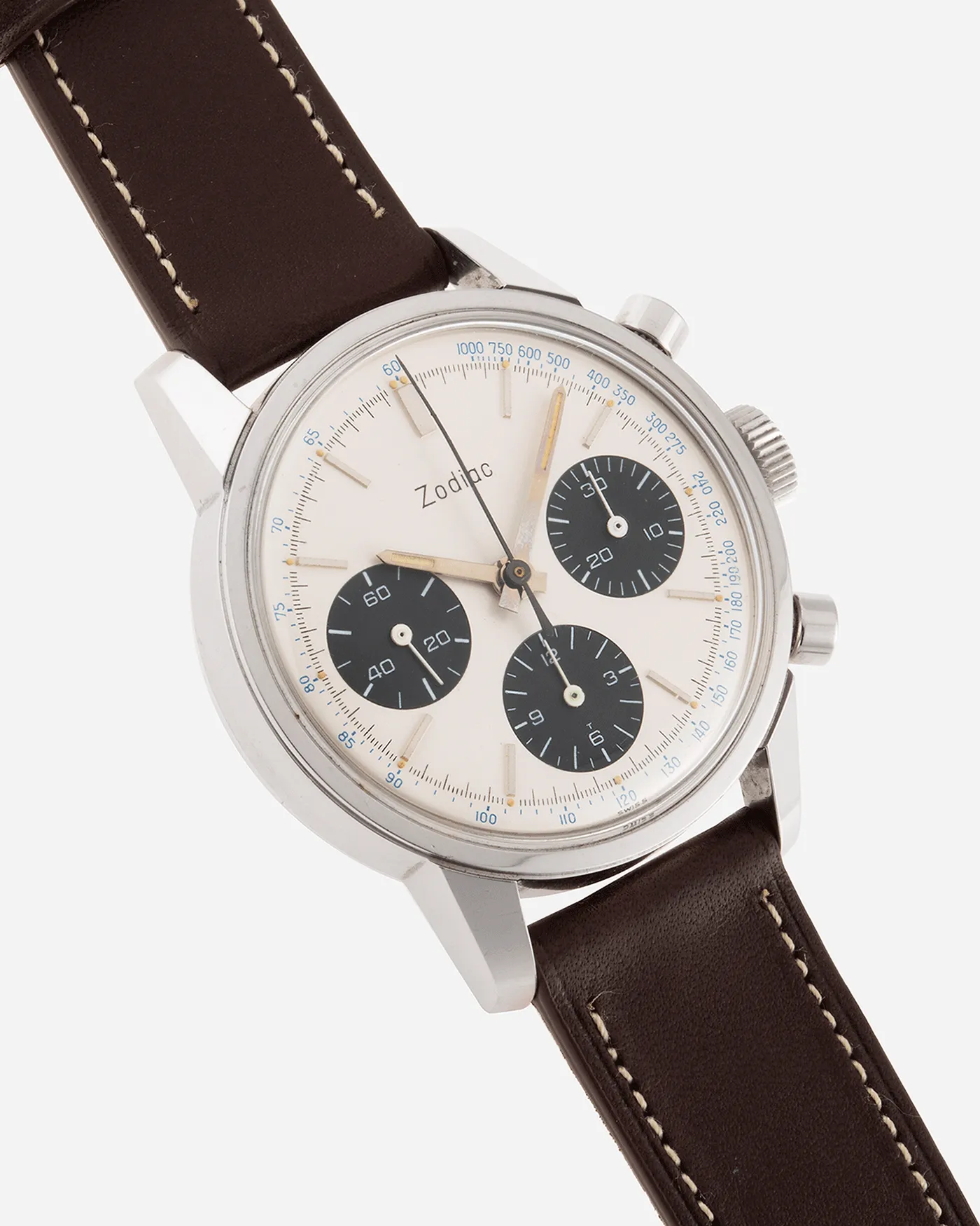 Zodiac Panda Chronograph Valjoux 72