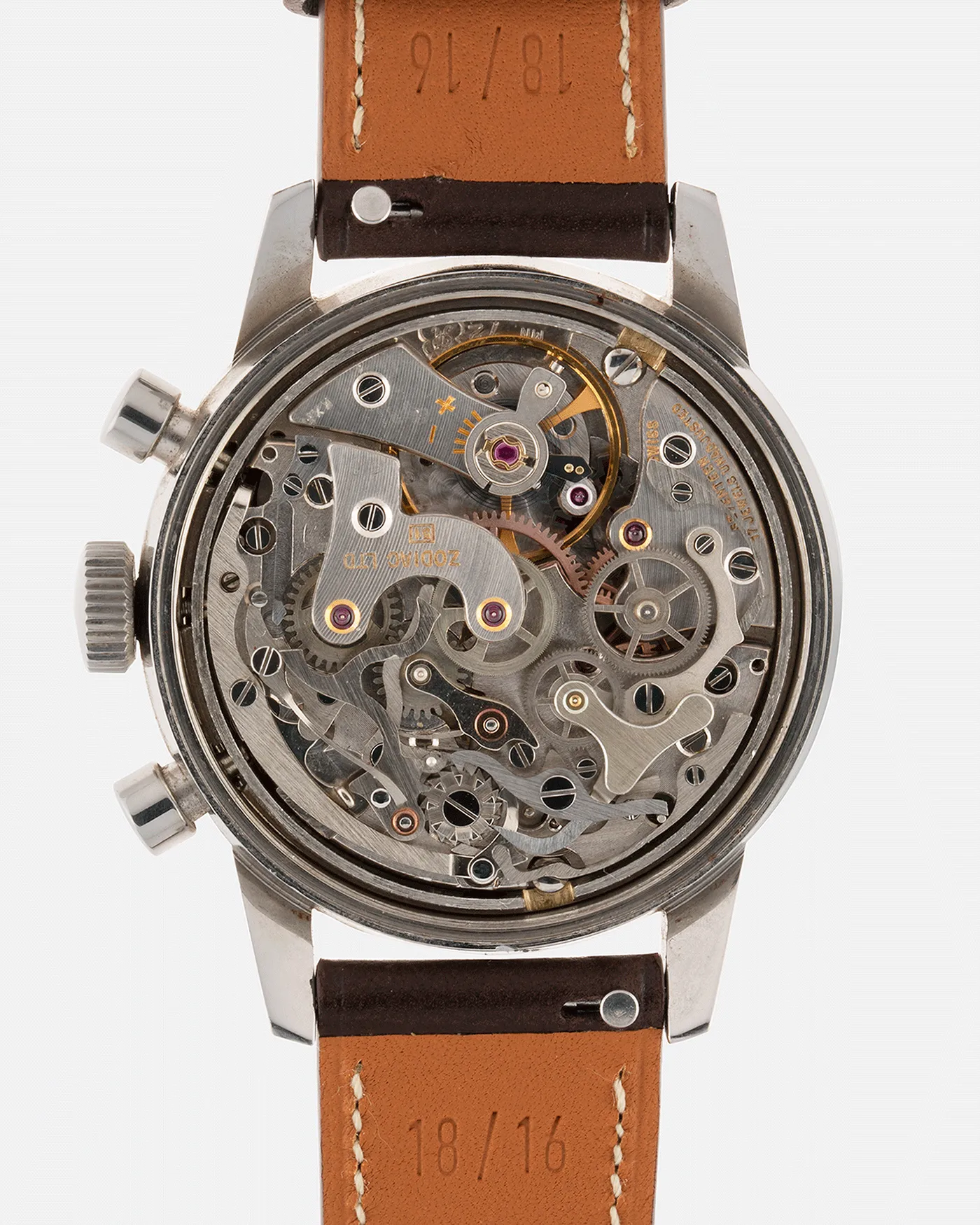 Zodiac Panda Chronograph Valjoux 72